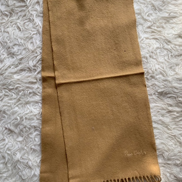 Pierre Cardin Small Neck Wraps Scarf Mustard unisex or kids - Picture 4 of 6